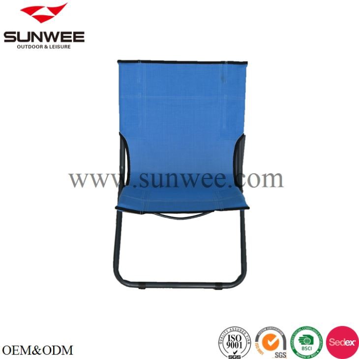 Folding camping lounger chair